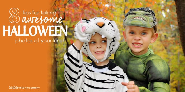 Eight Ways to Take Awesome Halloween Photos of your&nbsp;Kids