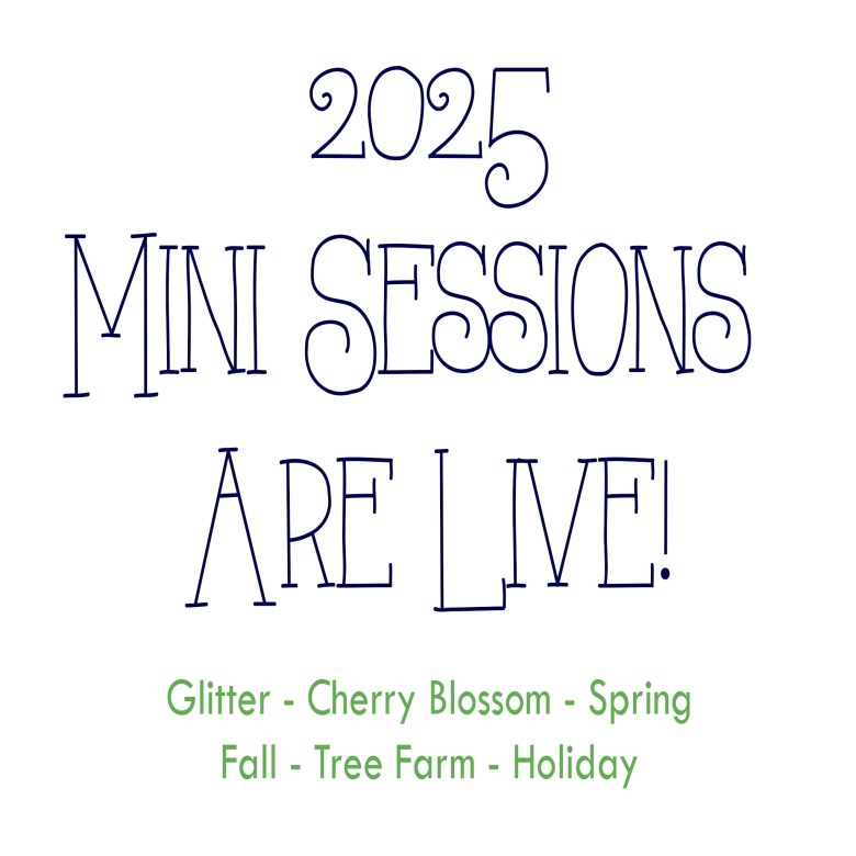 2025 Mini Sessions are&nbsp;Live!